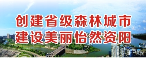 老屌插逼创建省级森林城市 建设美丽怡然资阳